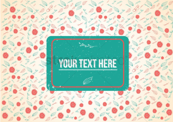 Flower grunge background Flower grunge background