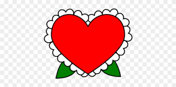 Flower Heart - Heart With Flower Clipart Flower Heart - Heart With Flower Clipart