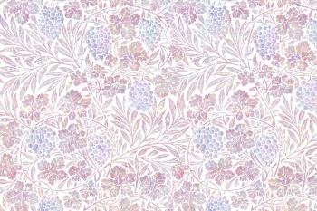 Flower holographic pattern remix from artwork by William Morris Flower holographic pattern remix from artwork by William Morris