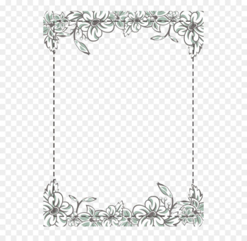 Flower Icon - White flower frame Flower Icon - White flower frame
