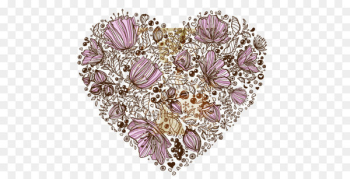 Flower Illustration - Love flowers composition Flower Illustration - Love flowers composition
