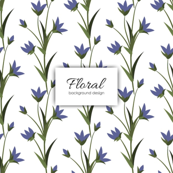 Flower illustration pattern Flower illustration pattern