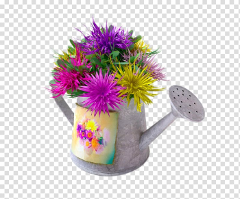 Flower Kettle Petal .xchng, Watercolor watering kettle transparent background PNG clipart