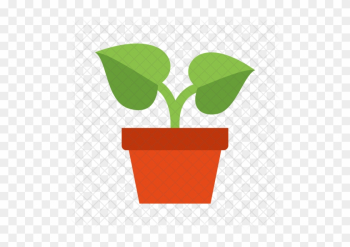 Flower, Leaf, Office, Plant, Pot, Potted Icon - Potted Plants Icon