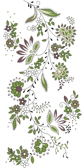 flower motif