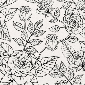 Flower pattern background, vintage botanical | Free PSD - rawpixel Flower pattern background, vintage botanical | Free PSD - rawpixel