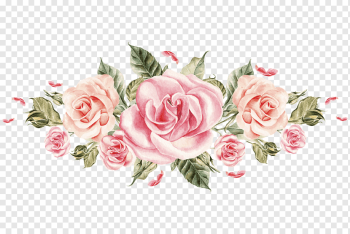 Flower Rose Pink Hash Florist, Colored roses, pink rose illustration, watercolor Painting, flower Arranging, color Splash png