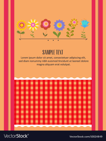 Flower vector image Flower vector image
