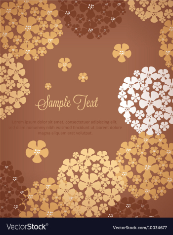 Flower vector image Flower vector image