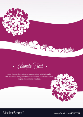 Flower vector image Flower vector image