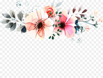 Flower, Watercolor Painting, Flower Bouquet, Pink PNG Flower, Watercolor Painting, Flower Bouquet, Pink PNG
