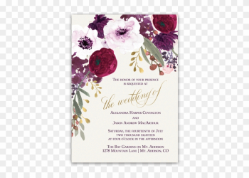 Flower Wedding Invitation Png Flower Wedding Invitation Png