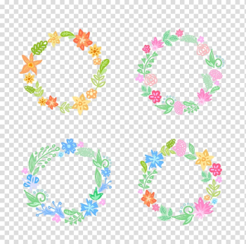 Flower Wreath, wreath material transparent background PNG clipart Flower Wreath, wreath material transparent background PNG clipart