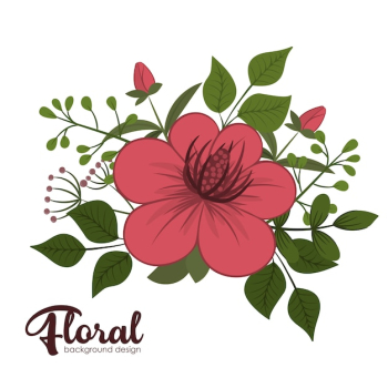 Flowers background illustration Flowers background illustration