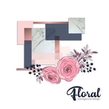 Flowers background illustration Flowers background illustration