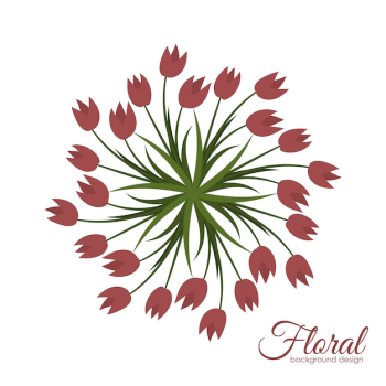 Flowers background illustration Flowers background illustration