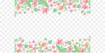 Flowers frame Flowers frame