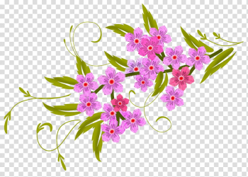 Flowers, pink flowers illustration transparent background PNG clipart Flowers, pink flowers illustration transparent background PNG clipart