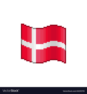 flowing flag of denmark flowing flag of denmark
