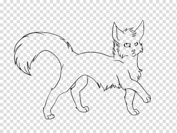 Fluffy Cat Line Art Free transparent background PNG clipart Fluffy Cat Line Art Free transparent background PNG clipart