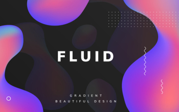 Fluid gradient wallpaper design Fluid gradient wallpaper design