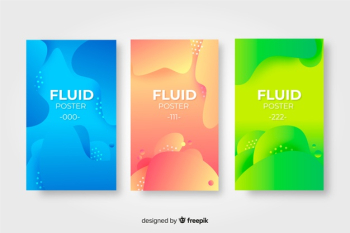 Fluid poster collection