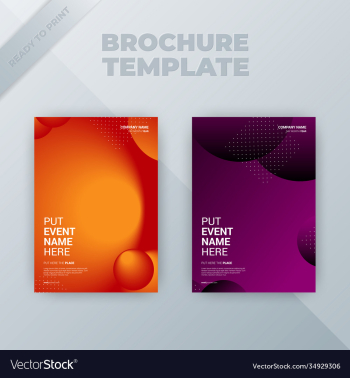 flyer brochure design template cover business