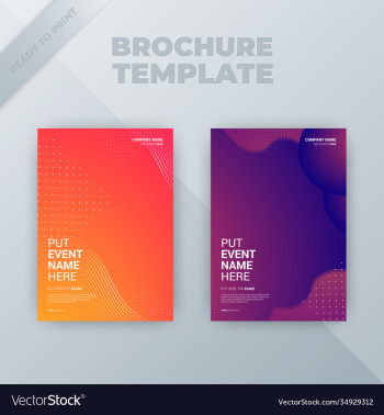 flyer brochure design template cover business