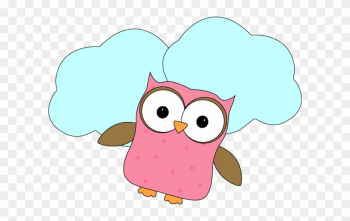 Flying Owl Clipart - Clipart Owl Thinking