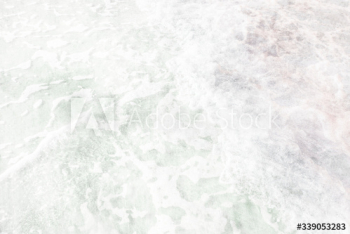 Foam on water background Foam on water background