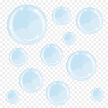 Foam Soap bubble - Blue foam Foam Soap bubble - Blue foam
