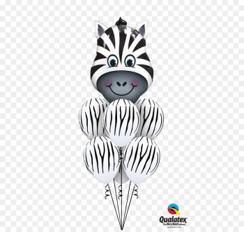 Foil Balloon Birthday Party Zebra - balloon Foil Balloon Birthday Party Zebra - balloon