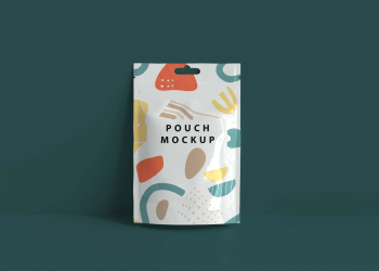 Foil Sachet Mockup