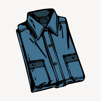 Folded shirt, apparel, marker art | Free Photo - rawpixel Folded shirt, apparel, marker art | Free Photo - rawpixel