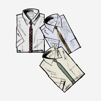 Folded shirts clipart, vintage apparel | Free Vector - rawpixel Folded shirts clipart, vintage apparel | Free Vector - rawpixel
