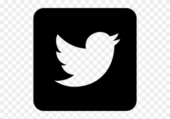 Follow Him On - Black Twitter Logo Transparent Background