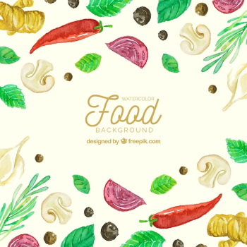 Food background with vegetables Food background with vegetables