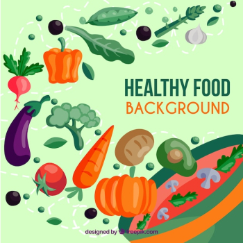 Food background with vegetables Food background with vegetables