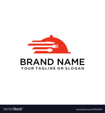 Food drink logo vector image Food drink logo vector image