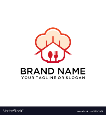 Food drink logo vector image Food drink logo vector image