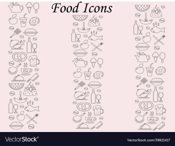 food icons food icons
