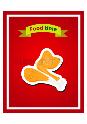 Food menu card