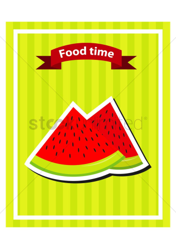 Food menu card