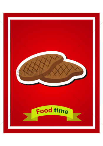 Food menu card Food menu card