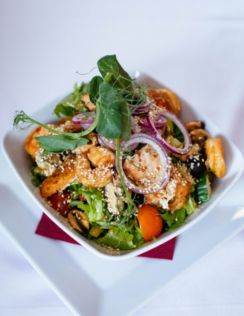 Food On White Ceramic Bowl Food On White Ceramic Bowl