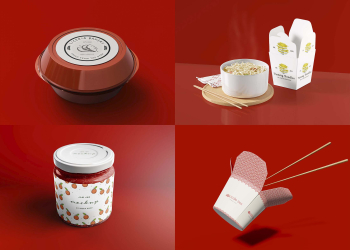 Food Packaging Mockup