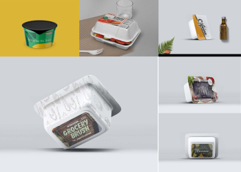 Food Packaging Mockup (PSD)