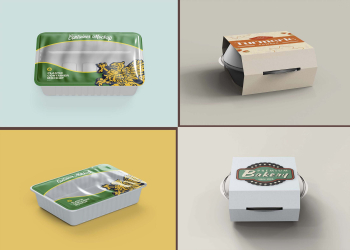 Food Packaging Mockups