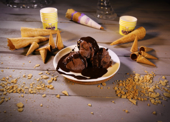 Food Photography of Chocolate Ice Cream Food Photography of Chocolate Ice Cream
