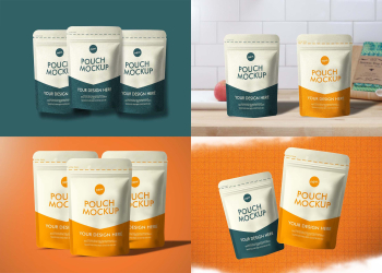 Food Pouch Mockups